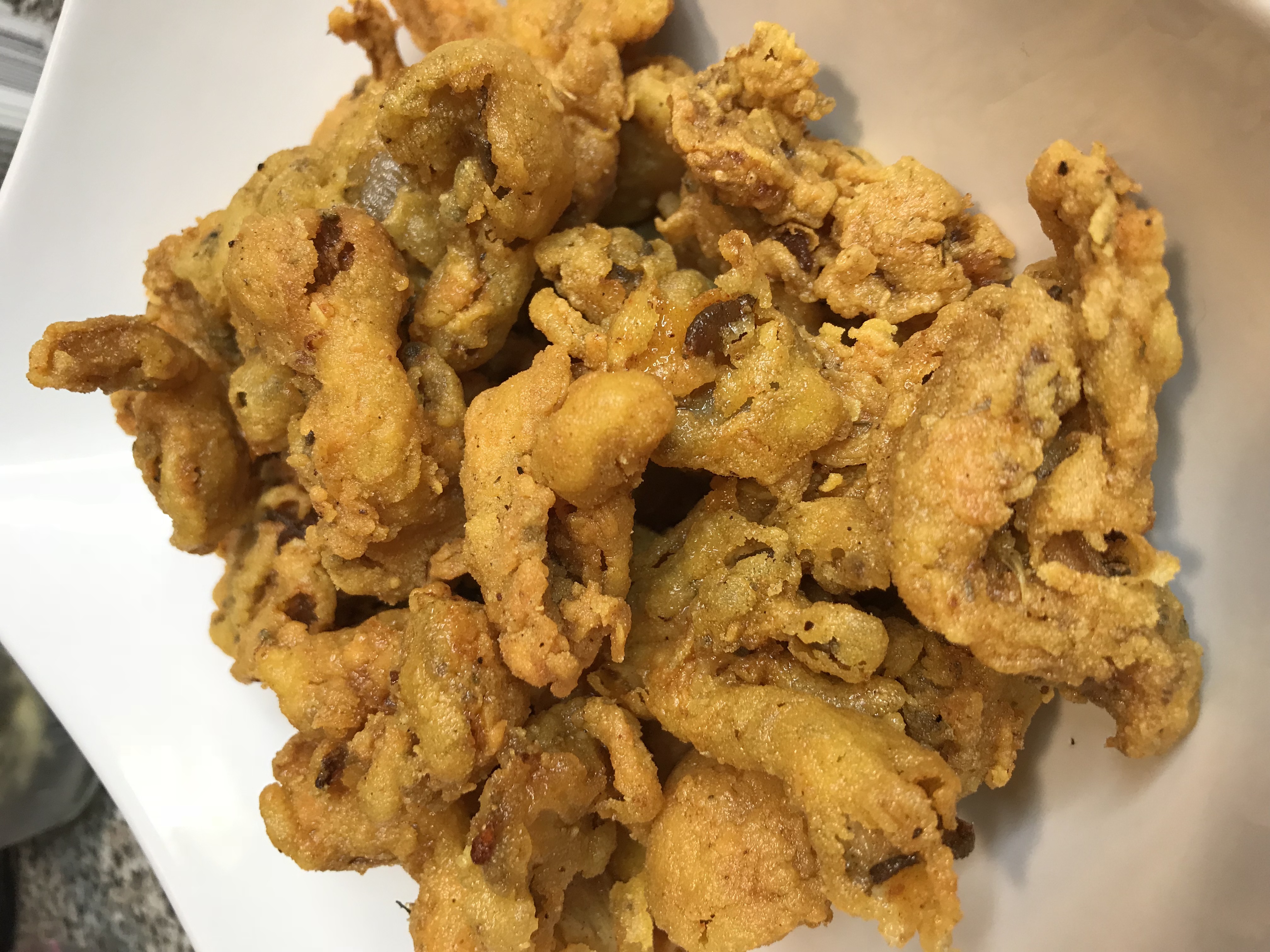 Fried Oyster mushrooms