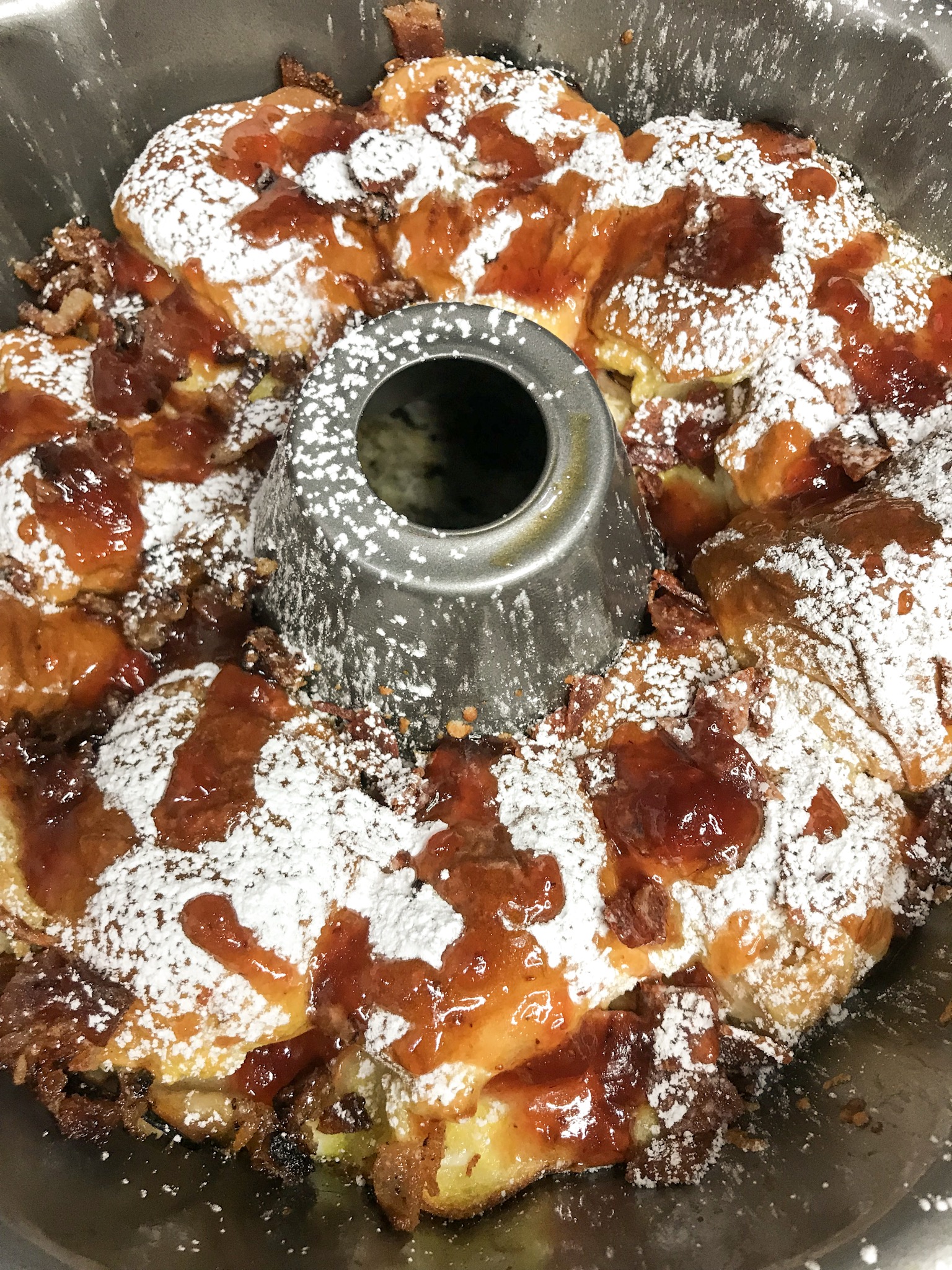 Monte Cristo Breakfast Bake