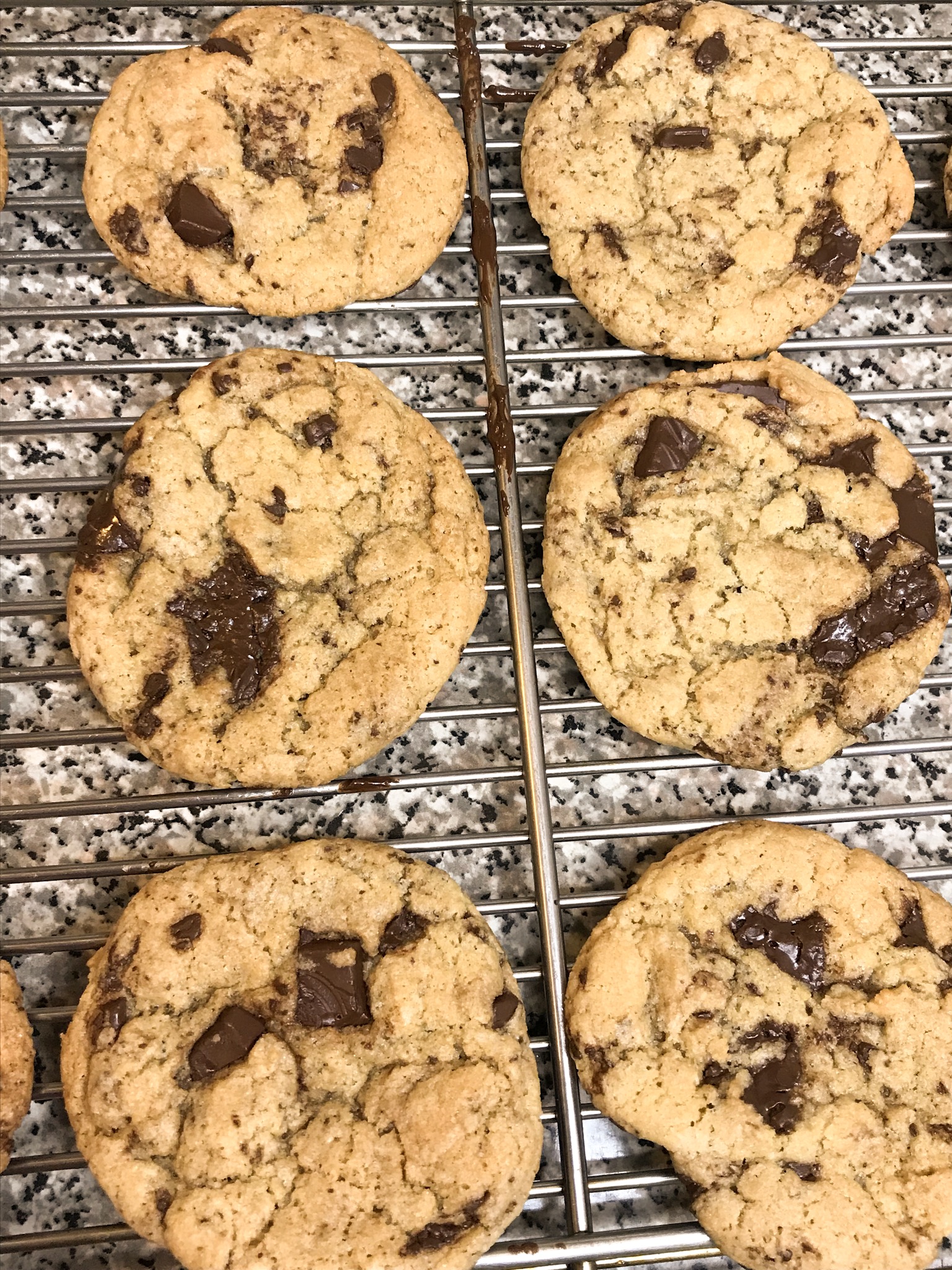 Vegan chocolate chip cookie