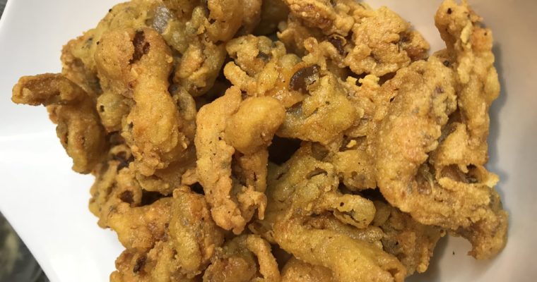 Fried Oyster mushrooms