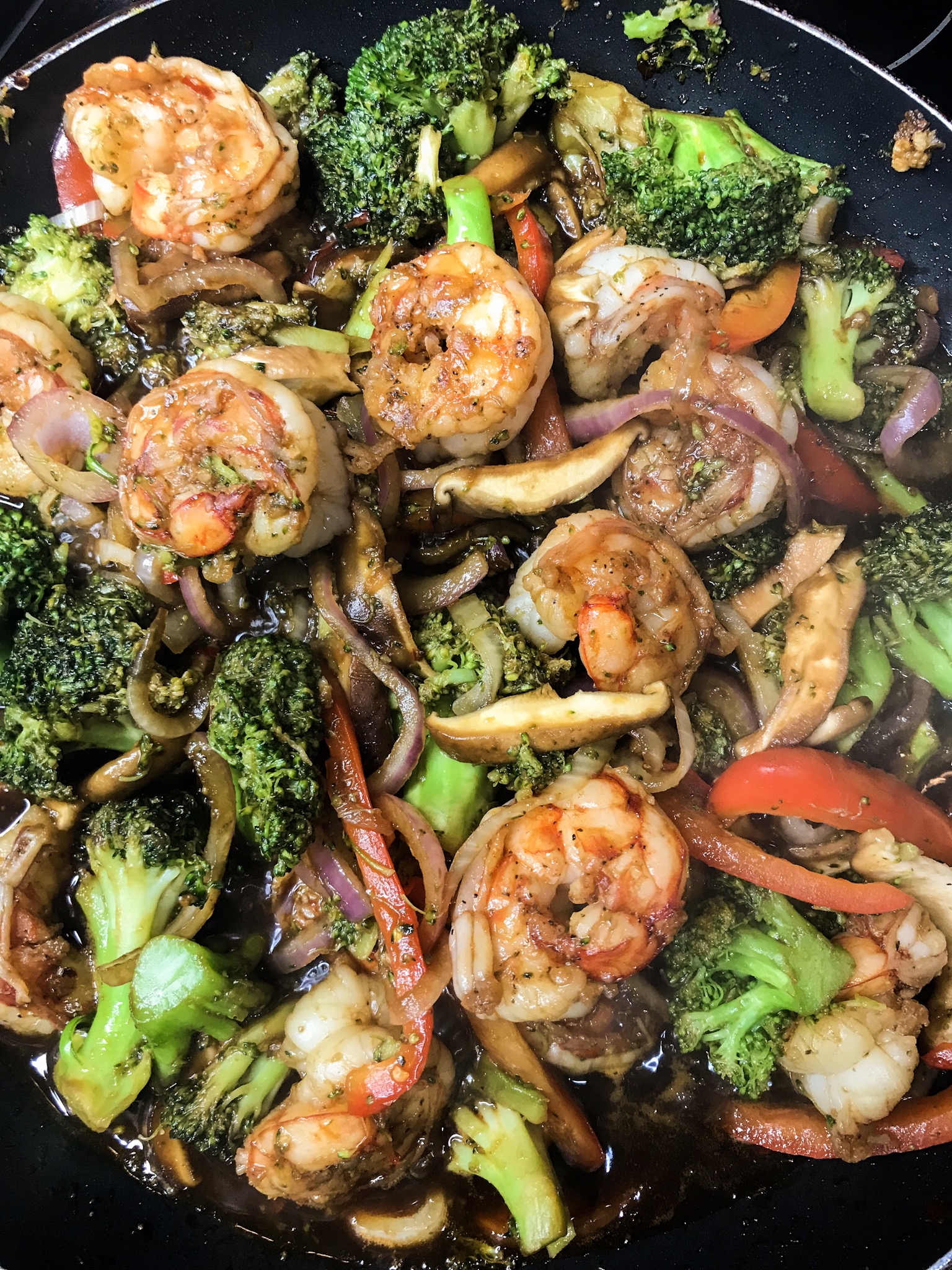 Shrimp and Broccoli