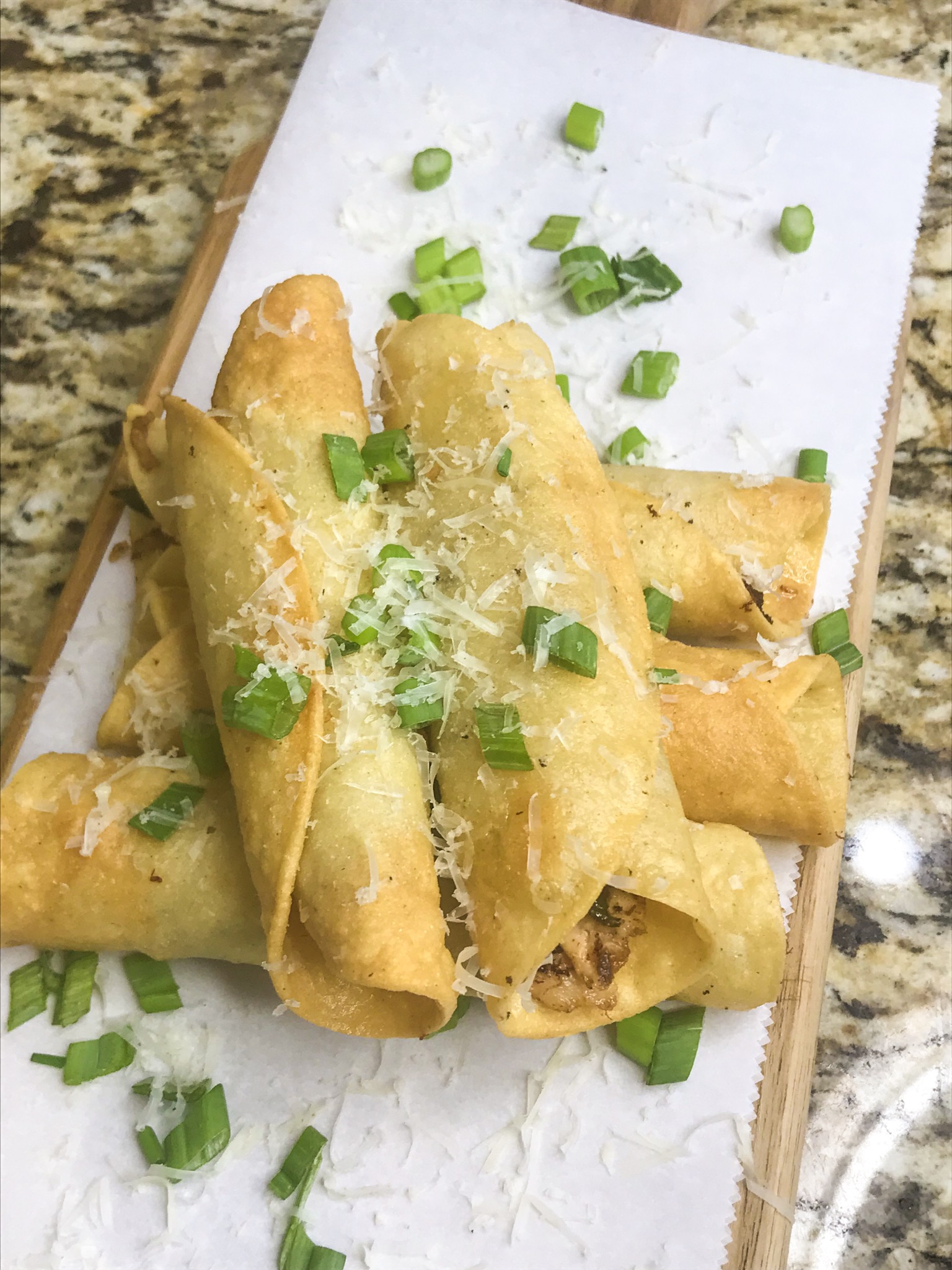 Creamy Salmon Taquitos