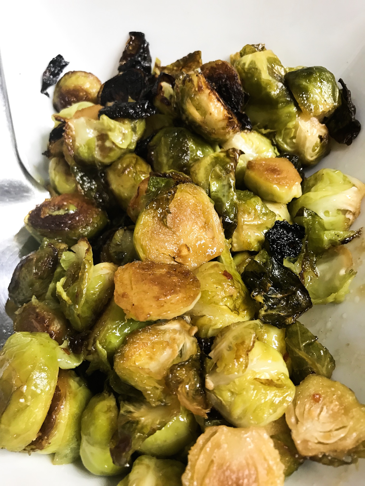 Honey Roasted Brussel Sprouts